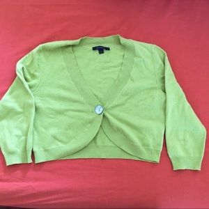 Boden soft shrug sweater cashmere blend